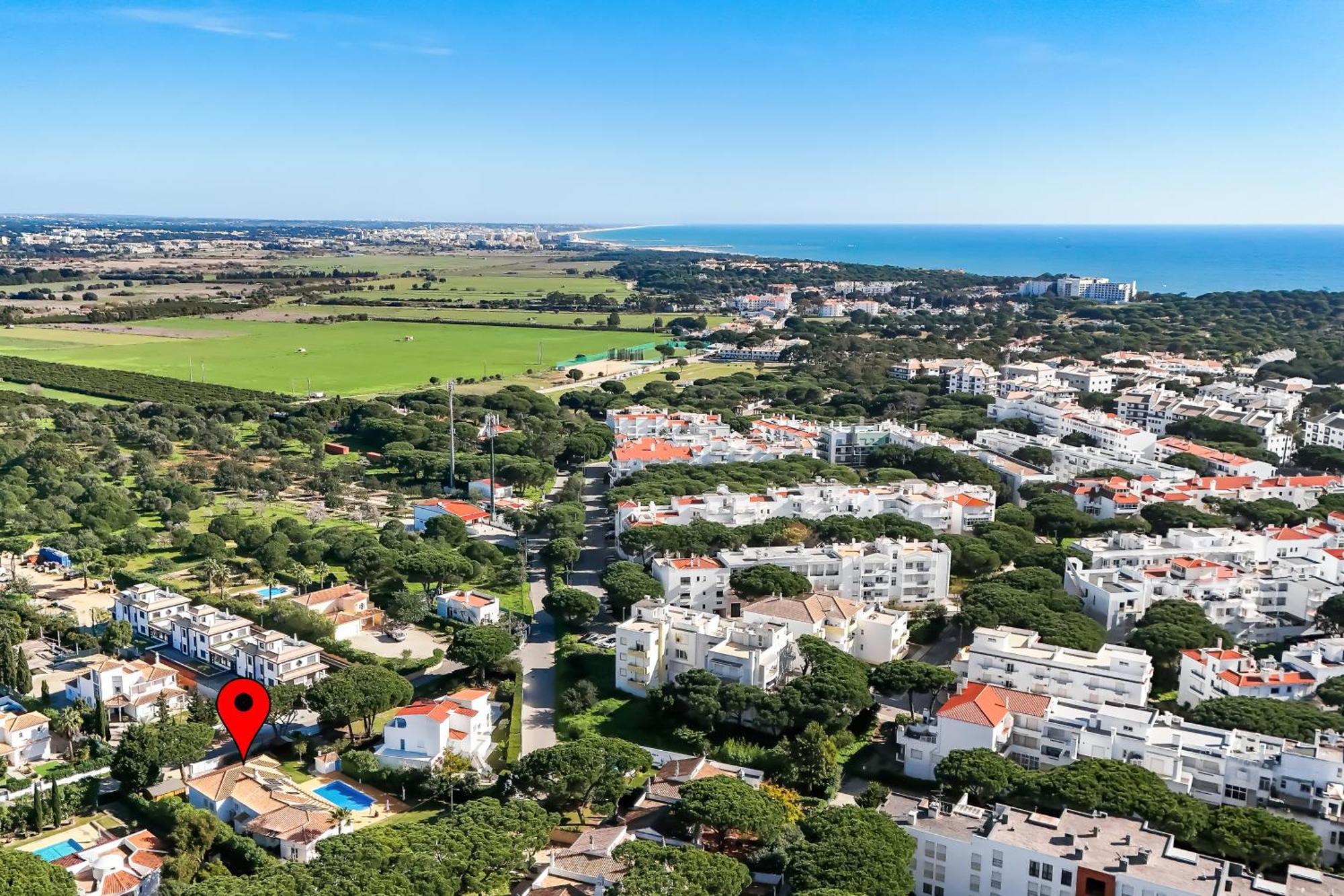 Exclusive Villa Toulouse With Pool In Falesia Algarve البوفيرا المظهر الخارجي الصورة